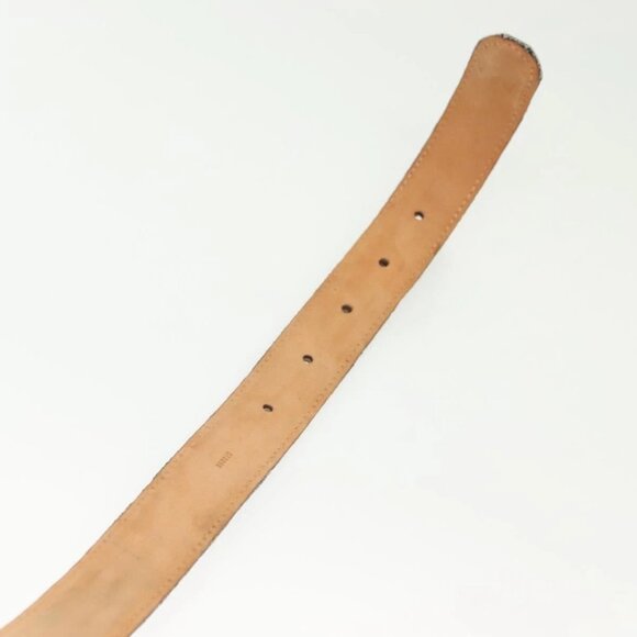 LOUIS VUITTON Monogram Denim Ceinture Belt Blue - Picture 12 of 16